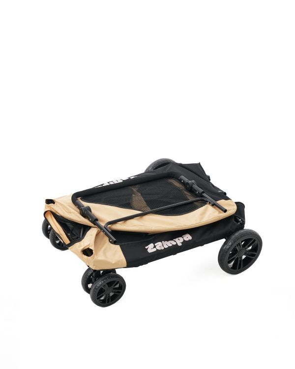 Zampa Sano Kedi & Köpek Arabası Haki 78×96×105 cm (ZS-401)