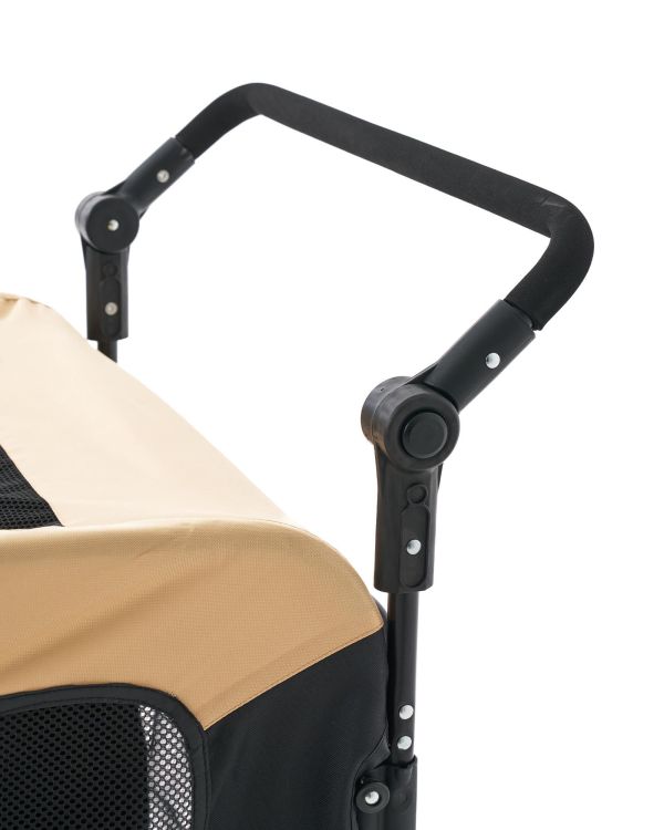 Zampa Sano Kedi & Köpek Arabası Haki 78×96×105 cm (ZS-401)