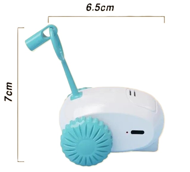 Zampa - Zampa Şarjlı Hareketli Araba Kedi Oyuncağı 8cm