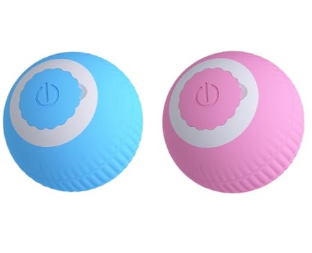 Zampa - Zampa Şarjlı Hareketli Kedi Oyun Topu 4cm (Z-Ml010)