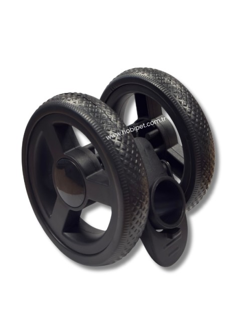 Zampa - Zampa Showtime Kedi Köpek Arabası İçin Yedek Ön Teker