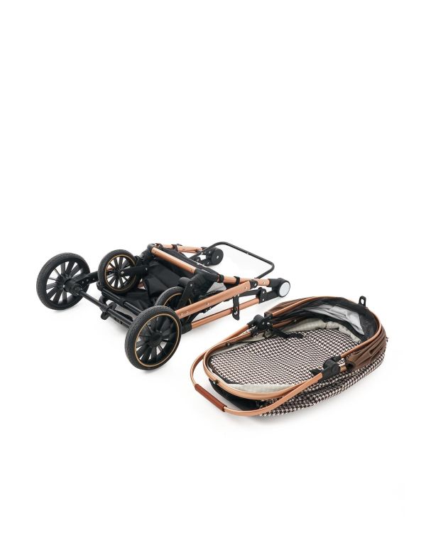 Zampa Vector Kedi & Köpek Arabası Kahverengi 35×87×101 cm (ZS-303L)