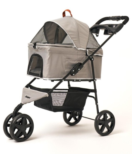 Zampa - Zampa Venüs Kedi Köpek Arabası Gri SP03F-G