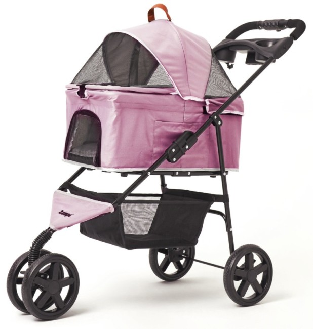 Zampa - Zampa Venüs Kedi Köpek Arabası Pembe SP03F-P