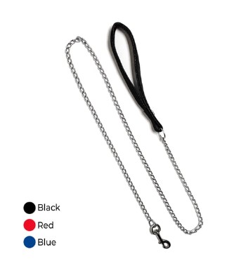 Zampa Yumuşak Saplı Silona Kedi Köpek Gezdirme Zinciri 2 Mm X 120 Cm (Lcsf-20)