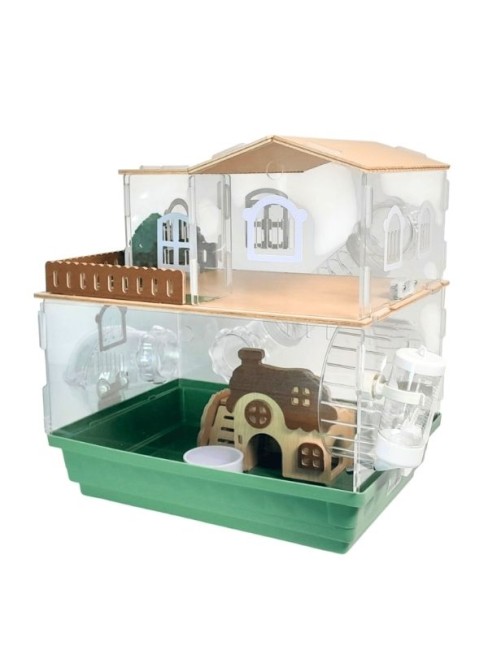 Zampa Z-H005 Solar Hamster Kafesi 41x32x16 cm - Thumbnail