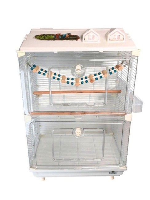 Zampa Z-K002 Skylark Kuş Kafesi 47x30x77 cm - Thumbnail