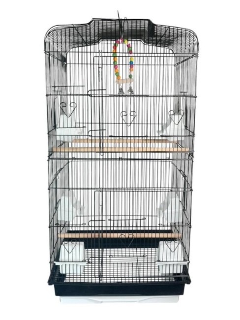 Zampa Z-K004 Feather Haven Kuş Kafesi 47x36x90 cm - Thumbnail