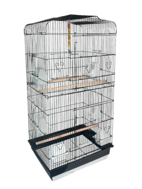 Zampa Z-K004 Feather Haven Kuş Kafesi 47x36x90 cm - Thumbnail